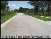 Oil Stain Cleaning